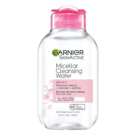 Garnier Micellar Cleansing Water, All-in-1 Makeup Remover and Facial Cleanser